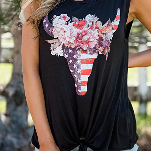 Hosamtel Womens American Flag