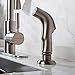 Houtingmaan Kitchen Side Sprayer,Sink Sprayer Replacement,Kitchen Sink Faucet Sprayer Hose,Sprayer Head Replacement,Sink Spray head,17 ADAPTERS,Brushed Nickel