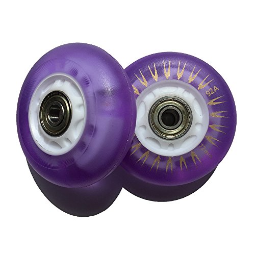 Top inline skates led wheels