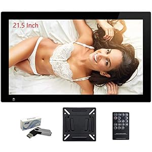 SSA-215-Inch-Large-Digital-Picture-Frame-with-Hu-Motion-Sensor-LCD-Advertising-Player-with-1080P-High-Resolution-LCD-AV-HDMI-Input-VESA-with-Wall-Mount-Include-32GB-USB-Stick