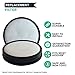 Crucial Vacuum Replacement Vacuum Filter – Compatible with Hoover Vacuum Model Primary Filter Part # 303903001, Model UH70400, UH70405, UH70401, UH70403, UH70404, UH70900, UH70905, UH70930 (2 Pack)