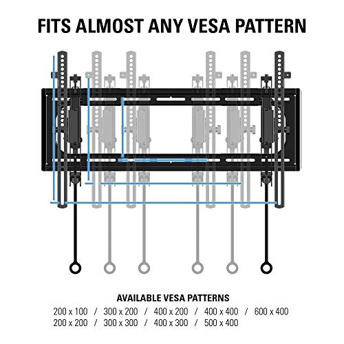 Sanus Advanced Tilt Premium TV Wall Mount for 46" - 90" Flat-Panel TVs - VLT6-B1 (Renewed) - Thumbnail 5