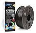 #1 BEST Filament ABS Black 1.75 mm +/-0.02mm Top Accuracy, 3D Printer Spool Extruder Holder Stand, XYZ Printing, 1 kg Clear Print Flexible Platform, Plastic Smooth 2.2lb Refill Cartridge,Infographics