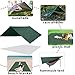 KALINCO Waterproof Camping Tarp Tent Hammock Rain Fly, 10X10FT/10X15FT, Mutifunctional Tent Footprint Lightweight Tarp for Camping, Hiking and Survival Shelter