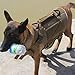 ICEFANG GN3 Tactical Dog Harness with 6X Buckle,Dog Molle Vest with Handle,3/4 Body Coverage,Hook and Loop Panel for ID Patch,No Pulling Front Clip (M (25
