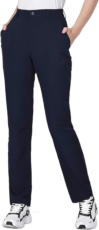 womens elastic waist hiking pants