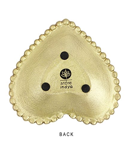 Handcrafted Trinket Dish Accessories Decorative Jewelry Dish Kitchen Dinning Serveware Accessories (Heart)
