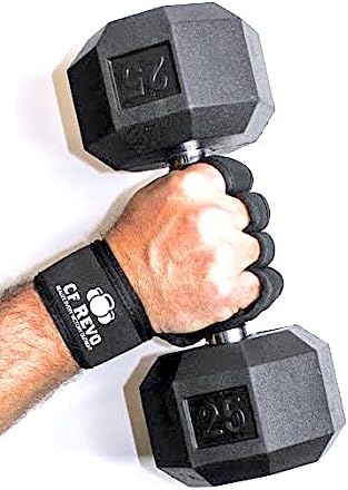 CF Revo Crossfit and Weight Lifting Gloves - Best for Athletes and Strength Training. Full Palm Protection, Maximum Wrist Support, Excellent Padded Grips for Wods, Body Building, Gym Workouts