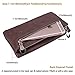 HDE Women's Leather Wallet Clutch Multi-Function Zippered Wristlet Purse