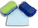 BlizeTec Car Wash Sponge 2 Stylist Microfiber Cleaning Car Scrub Pad and Towel