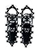 Alps All Terrian Snowshoes with Carrying Tote Bag, 27-Inch