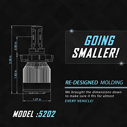 Stark APX 90W 9600LM LED Light 8000K Blue High Power Kit - Fog Light Bulbs - 5202 - Thumbnail 3