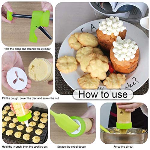 image for LokiLux Cookie Press Machine DIY Cookie Press Gun Cookie Extruder with
