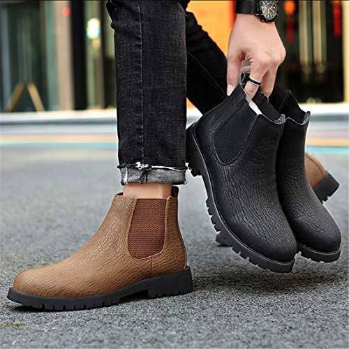 チェルシーブーツ メンズ 本革 サイドゴア ブーツ ビジネス エンジニアシューズ ワークブーツ 幅広 防滑 革靴 紳士靴 営業マン 就活 通勤 B0793x8h 2 500円