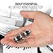 GOALANY Fidget Toy Flippy Chain Prime Focus Toys [Alloy Interlock Ring Style] Anti-anxiety Roll & Spinner KeyChain Stress Reliever For Kids Students Adults - Great for ADD, ADHD and Autism