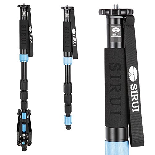 image for Sirui SUP204SR Photo / Video Monopod w/ Manfrotto MVH502AH Pro Tripod 