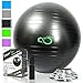 Live Infinitely Exercise Ball (55cm-95cm) Extra Thick Professional Grade Balance & Stability Ball- Anti Burst Tested Supports 2200lbs- Includes Hand Pump & Workout Guide Access