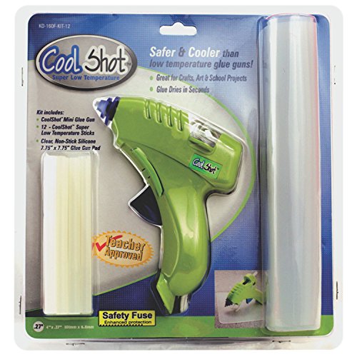 UPC 018239356171, Surebonder KD-160F-KIT-12 Cool Shot Mini Glue Gun Kit