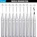 Precision Micro-Line Pens, Fineliner,Multiliner,Waterproof Archival ink For Artist Illustration, Office Documents, Scrapbooking, Technical Drawing -10 Pcs