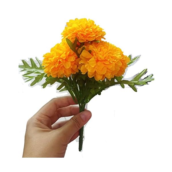 Silk Marigold Flowers Silk Flower Arrangements