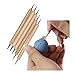 Ball Stylus Dotting Tools Dotting Sculpting Modeling Tools Wooden Clay Tools for Pottery Modeling Clay Sculpture(9 pcs)