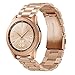 Aresh Compatible with Galaxy Watch Active2 40mm Bands&Active 2 44mm Band,20mm Stainless Steel Strap Compatible for Samsung Galaxy Watch Active 2