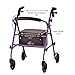NOVA Journey Steel Rollator Walker, Purple