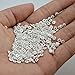 BronaGrand 500pcs Metal Daisy Spacer Beads 4mm for DIY Jewelry Making,Gold and Silver