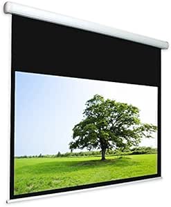 Pantalla Proyector con bordes motorizada 190 x 119 cm 16: 10 ...