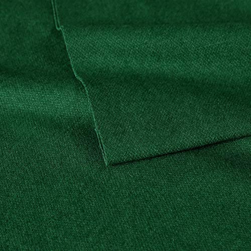 MetaBall Billiards Cloth Pool Table Felt for Size 6, 7 or 8 Foot, Color Ink Green (for UK 6' Table)