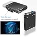 Mini Projector, Vamvo Ultra Mini Portable Projector 1080p Supported HD DLP LED Rechargeable Pico Projector with HDMI, USB, TF, and Micro SD Supports iPhone Android Laptop PC Projectors for Outdoorthumb 2