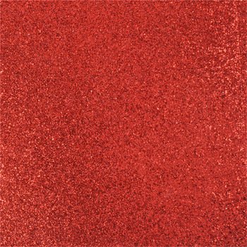 10 Pcs 300gsm Sparkling Glitter Cardstock Scrapbooking Craft Paper for Christmas DIY Decoration, Wedding, Birthday, Monograms 12" x 12" (Red)