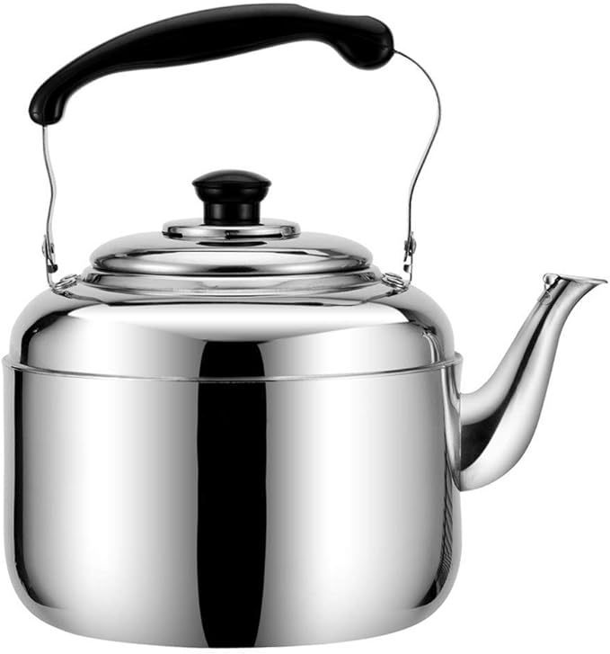 Stove Top Induction Whistling Kettle Stainless Steel Matt Finish 3L10L Household Gas Induction