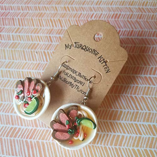 Beef Faux Pho Earrings - Thumbnail 2