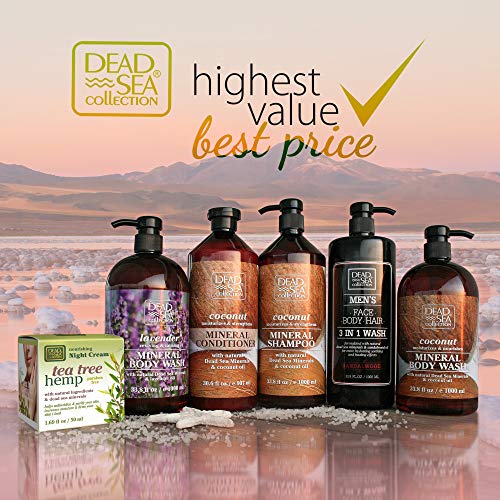 Dead Sea Collection Mineral Body Wash with Lavender Oil Reviving and Calming 67.6 fl.oz Set of 2 - Thumbnail 5