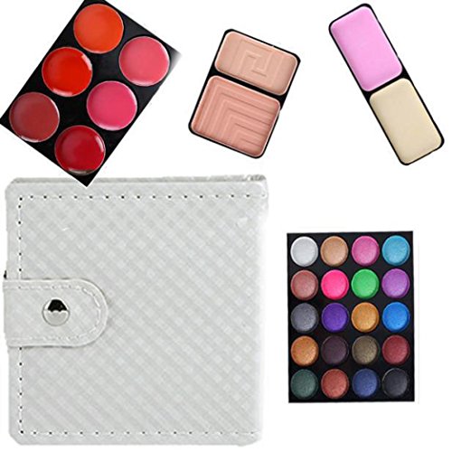 Kinghard 32 Colors Eye Shadow Makeup Palette Cosmetic Eyeshadow Blush Lip Gloss Powder (Gray)