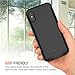 Euhan iPhone X/10 Battery Case, 4000mAh Rechargeable Power Charging Case for iPhone X /10 (5.8 inch) Extended Battery Pack Protective Ultra Thin Charger Case,Compatible with Wire Headphones (Black)