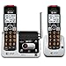 AT&T CRL82212 DECT 6.0 Phone Answering System with Caller ID/Call Waiting, 2 Cordless Handsets, Black/Silver primary