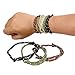 ArtCreativity Adjustable Camouflage Friendship Bracelets (Pack of 72) Fabric Material | Assorted Cool Colors | Fun Party Favor / Carnival Prize | Amazing Gift for Kids, Adults & Pets