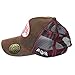 Von Dutch Men's Women's Patch Still Alive Brown/Black Trucker Hat - One Size