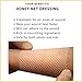 L-Mesitran Net Hydro-Active Mesh Dressing with 30% Medical Grade Honey. Hydrogel Pad for Healing, Soothing & Anti-Inflammatory Properties – for Chronic, Acute and Deep Wounds Size 4