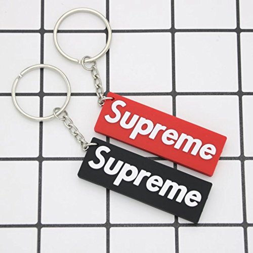 supreme box logo keychain