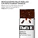 That's it. Apple+Raisin 100% Natural Real Fruit Bar, High Fiber Vegan, Gluten Free Healthy Snack, Paleo for Children & Adults, No Preservatives No Added Sugar (12 Pack)