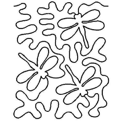 Quilting Creations Dragonfly Stipple Quilt Stencil