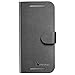 HTC One Remix / One mini 2 Stand Case, GreatShield SHIFT LX Leather Wallet Case Flip Cover with Kickstand & Card Slots for HTC One Remix / One mini 2 (2014) - Black