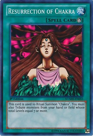 Yu-Gi-Oh! - Resurrection of Chakra (NUMH-EN053) - Number Hunters - Unlimited Edition - Super Rare