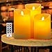 Flameless Candles, Super Long Battery Life Battery Candles C Cell Battery 400 Hours Lighting Set 5