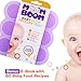 Silicone Baby Food Freezer Storage Containers - BPA Free Reusable Mold - Homemade Baby Food, Soup, Milk, Ice Cubes, Ice Cream, Sauces, Wine Tray – Bonus E Book 60 Freezable Baby Food Recipes