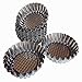 Axe Sickle 12pcs Mini Pie Pan, Round Shape Egg Tart molds, DYA Baking molds For Muffin Desserts Cake.