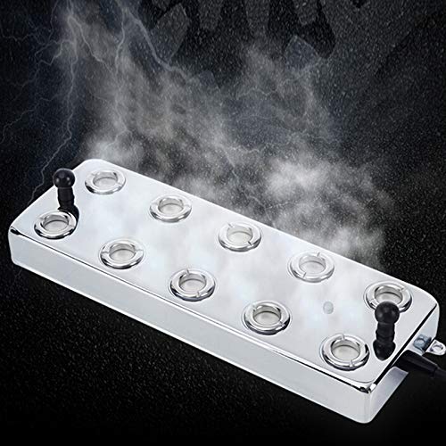 VEVOR 10 Head Ultrasonic Mist Maker Fogger 250W 5KG/H Mist Maker Fogger Air Humidifier w/Transformer Accessories for Industrial Scenic Agriculture Greenhouse Hydroponics Garden/Lawn/Pond